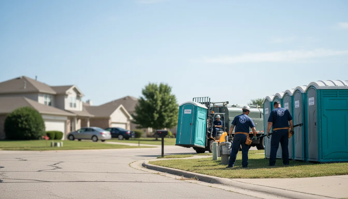 Porta Potty Rental in Sunrise Beach, MO near me